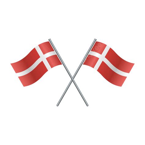 clipart flag danmark.